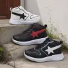 Three pairs of children's sports shoes, breathable, anti-slip and comfortable walking shoes details Picture